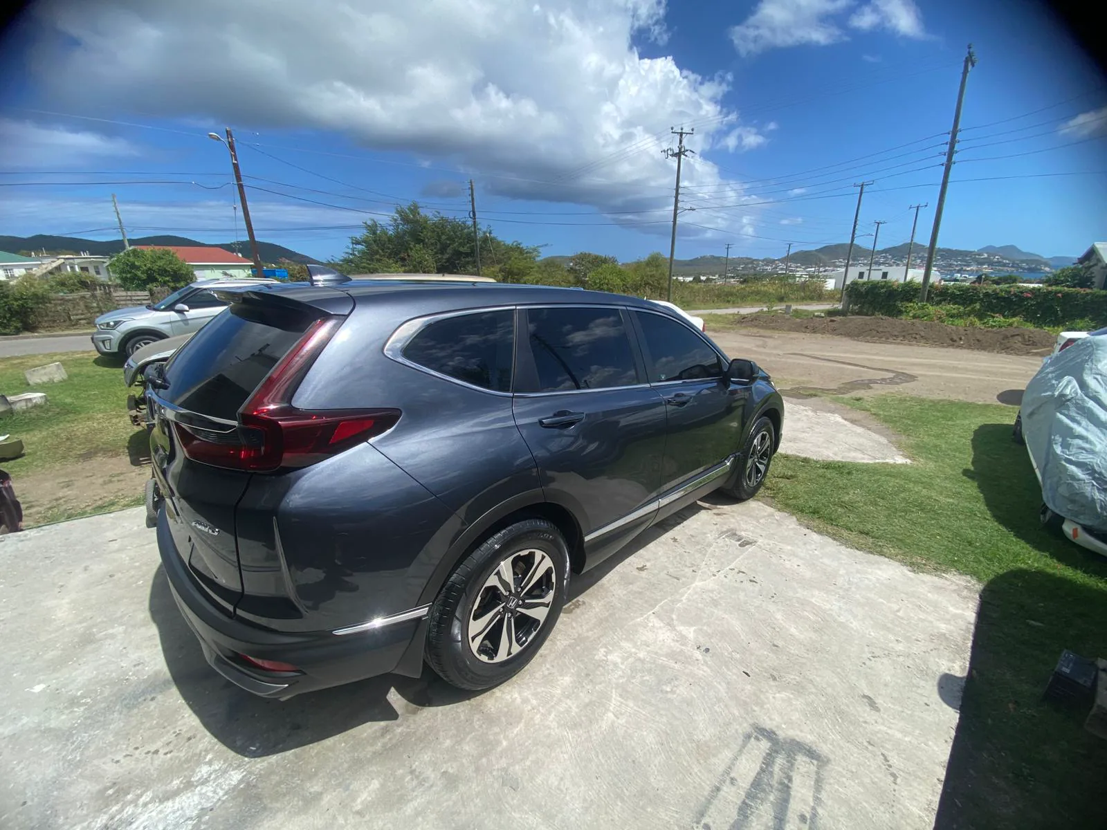Exterior detailing after service in St Kitts